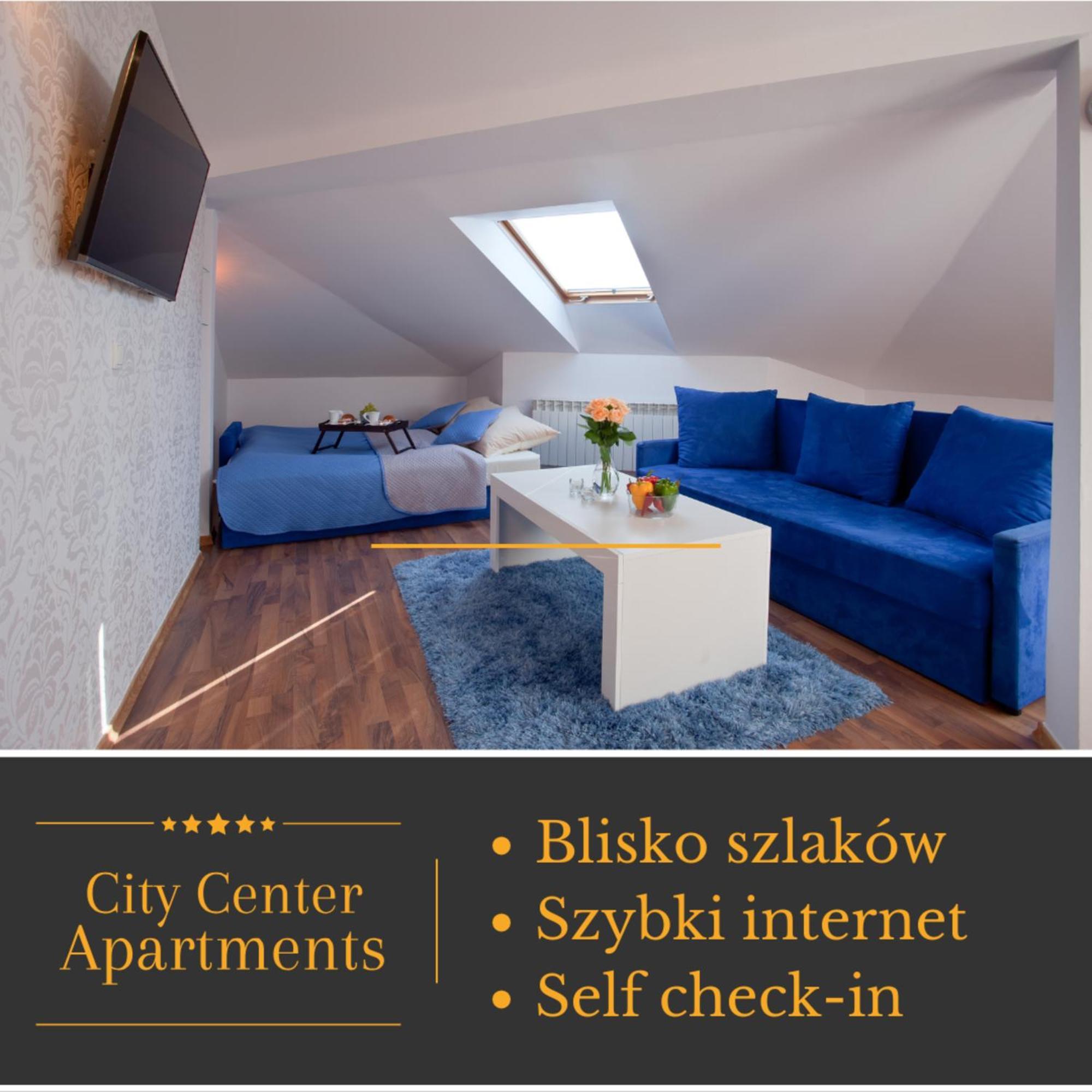 Apartament City Center Studio Deluxe Krynica Zdroj Bagian luar foto